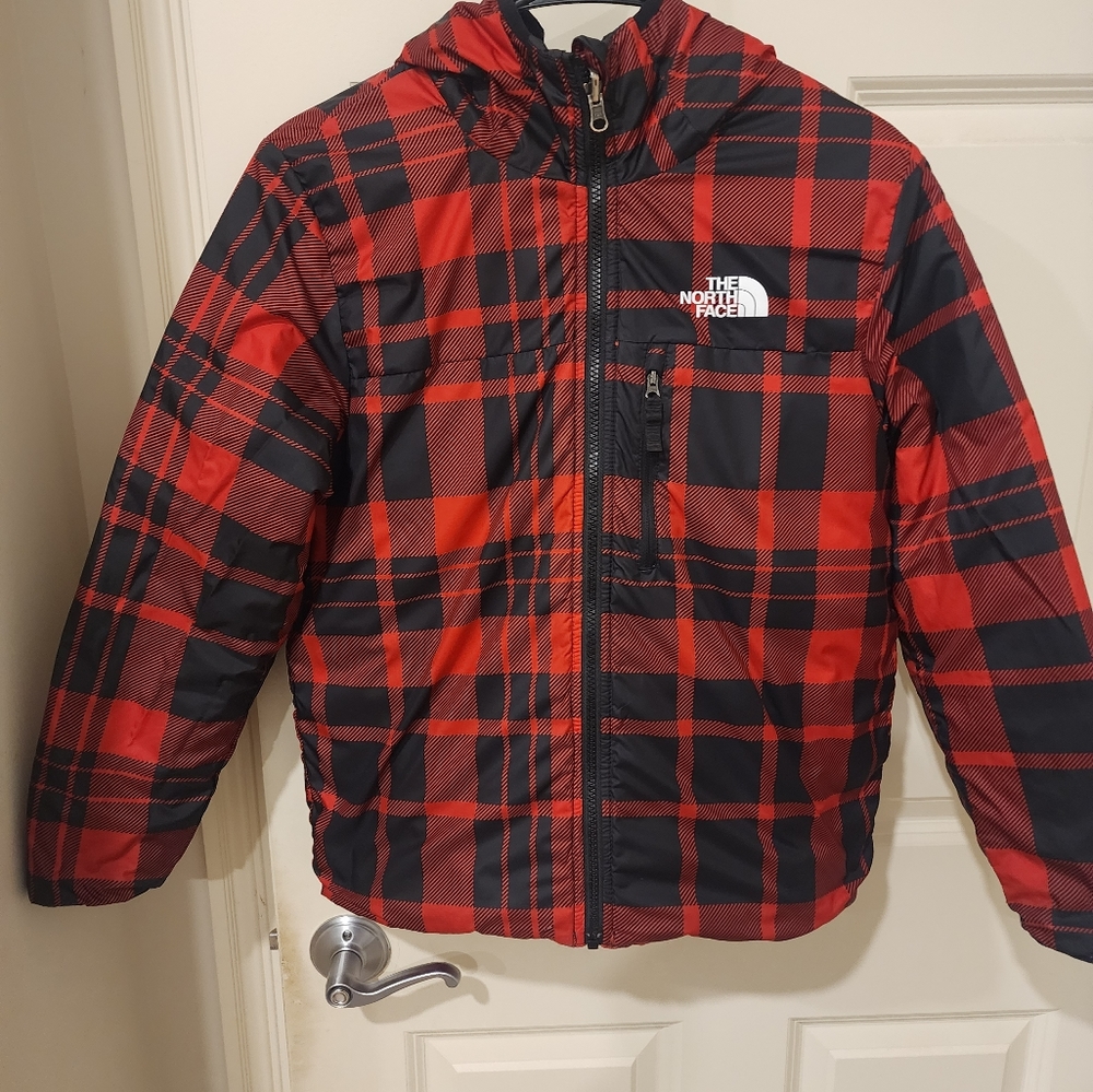 Boys Reversible North Face Coat